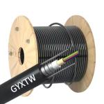 8 Core Aerial And Duct Fiber G.652 D Central Tube Armoured GYXTW Outdoor Fibre