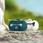 Sustainable Silicone Dog Poop Bag Holder Dark Green Silicone Poop Bag Dispenser