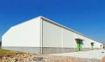 High Strength Steel Frame Storage Buildings / Prefab Metal Warehouse Building