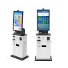 Buy cheap Self Service Ticket Vending Kiosk Cash Payment Coin Validator 24 inch from wholesalers