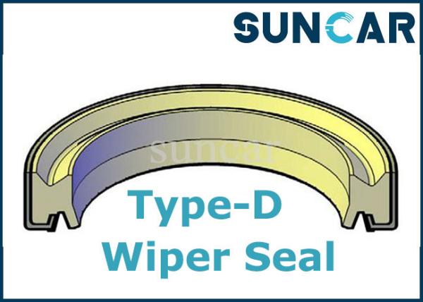 Buy cheap Press-in Single Lip Type D Hydraulic Wiper Seal from wholesalers