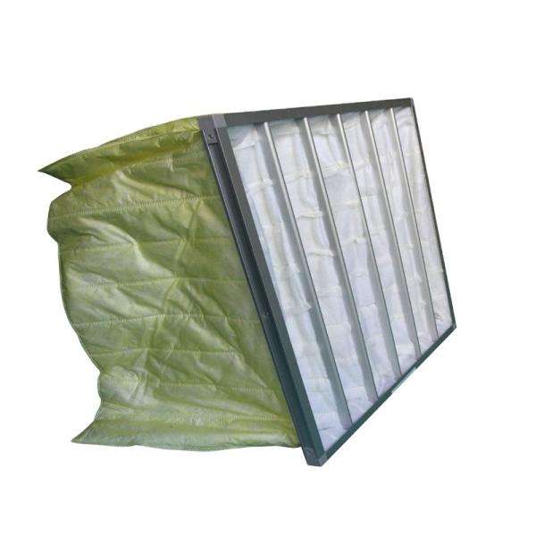 Buy cheap Dust Collect Pocket Air Filter F6 F7 F8 F9 Bag Glass Fiber Synthetic Non Woven from wholesalers