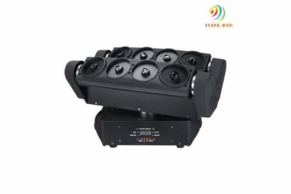 Buy cheap DJ Laser Stage Light Eight Heads Spider Laser Moving Head Lighting 44*27.5*29cm from wholesalers