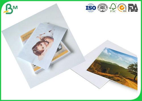 Eco - Friendly 260gsm High Glossy Photo Cardboard Paper Roll for Digital