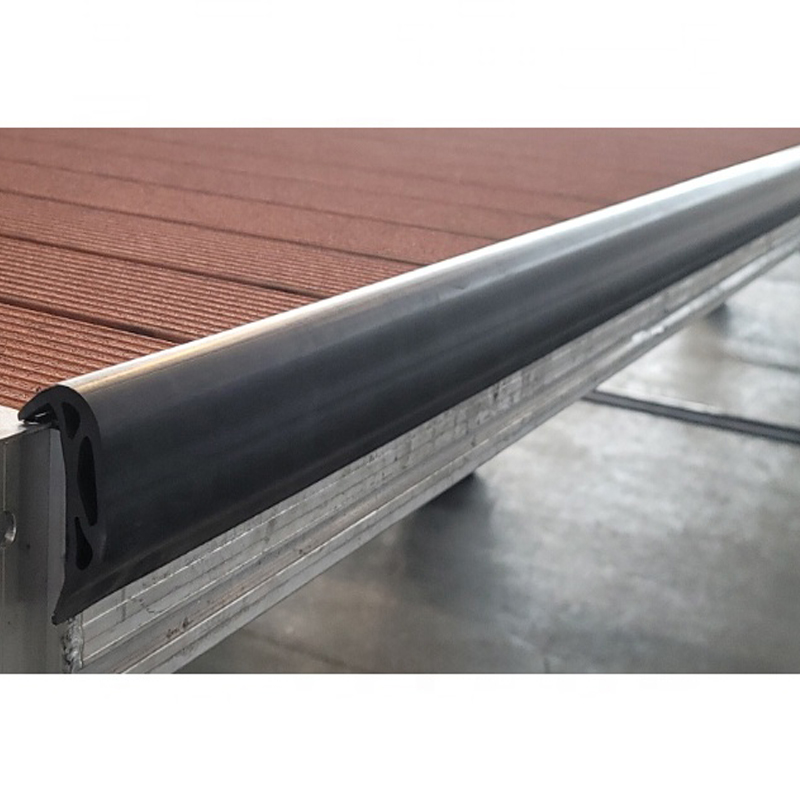 Rubber Seal Strip Protector Hardness 30-90 Shore A for Custom EPDM Vinyl Dock Edging