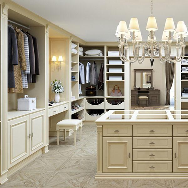 Buy cheap luxury design wooden modern bedroom wardrobe from wholesalers