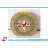 Buy cheap OEM Circle Hangable Wood Engraving Logo Printing , Wooden Logo / Plaques from wholesalers