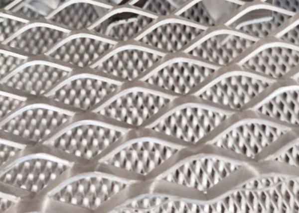 Buy cheap Expanded 2mm Thickness SWD 36mm Aluminium Diamond Mesh For Outdoor Wall from wholesalers