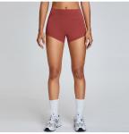 NUDE PEACH HIP LIFT YOGA PANTS WOMEN'S ABDOMINAL YOGA SHORTS THREE-POINT TIGHT