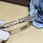 seven diamonds bracelet 18kt gold with yellow gold or white gold