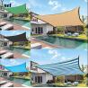Buy cheap 160GSM180GSM Garden Car Park Triangle Rectangle Canopy Waterproof Plastic HDPE Sun Shade Sails Outdoor Ivory Beige from wholesalers