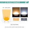 Buy cheap High Power 200W R61 60X60MM 34MM LED COB Chip Bi Color Flip Chip for Stage Light CCT 620nm/460nm from wholesalers