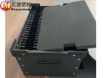 Impact Resistant Black ESD Corrugated Box With Divider