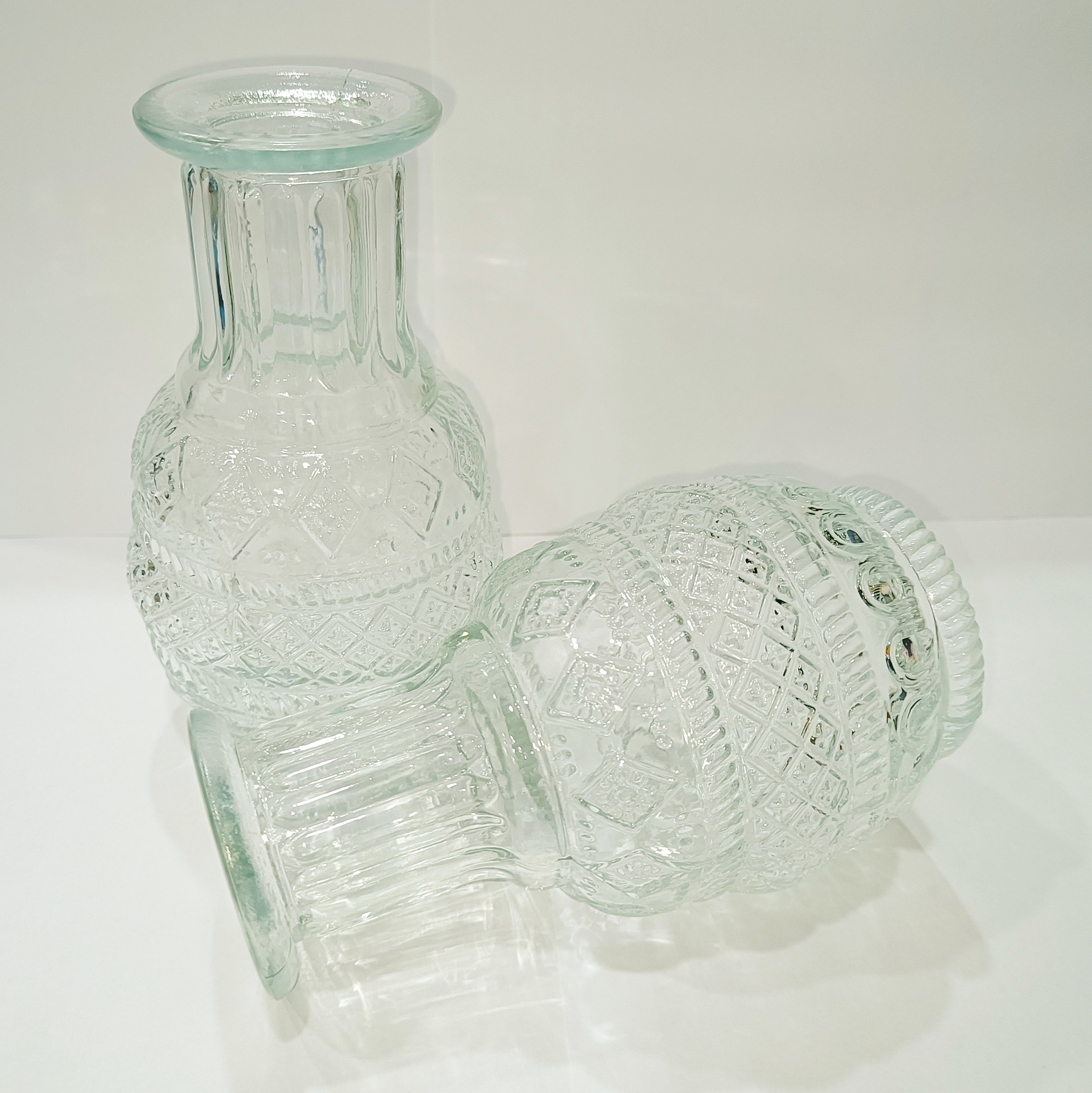 Transparent Bud Pot Bulk Custom Round Nordic Mini Cylinder Clear Glass Flower Vase
