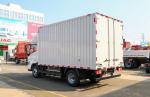 Box Trucks Geely Pure Electric Lorry Truck New Energy Fuel 4*2 Van Box 4 Meters