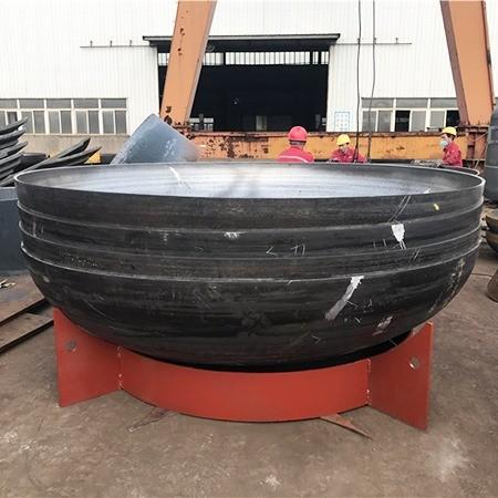 Welding Connection Carbon Steel Elliptical Tank Head Dished End Making as per
