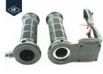 12V Black Hot Heated Grips High Performance Motorcycle Parts 22mm Grips