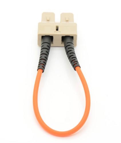 Buy cheap SC Singlemode Fiber Loopback Plug 1000 Times Durability For Telecom Equipment from wholesalers