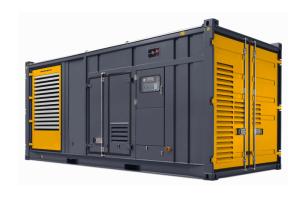 Wholesale 12 Cylinder Water Cooled 1200kw 1500kva Container Diesel Generator Set from china suppliers