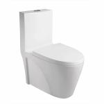 No Clogs CUPC Toilet Siphon Vortex Water Closet Commode Standard Height