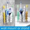 Buy cheap Wall Mount 304 Stainless Steel Toothbrush Holder Bathroom Accessories Organizer Black for Bathroom from wholesalers