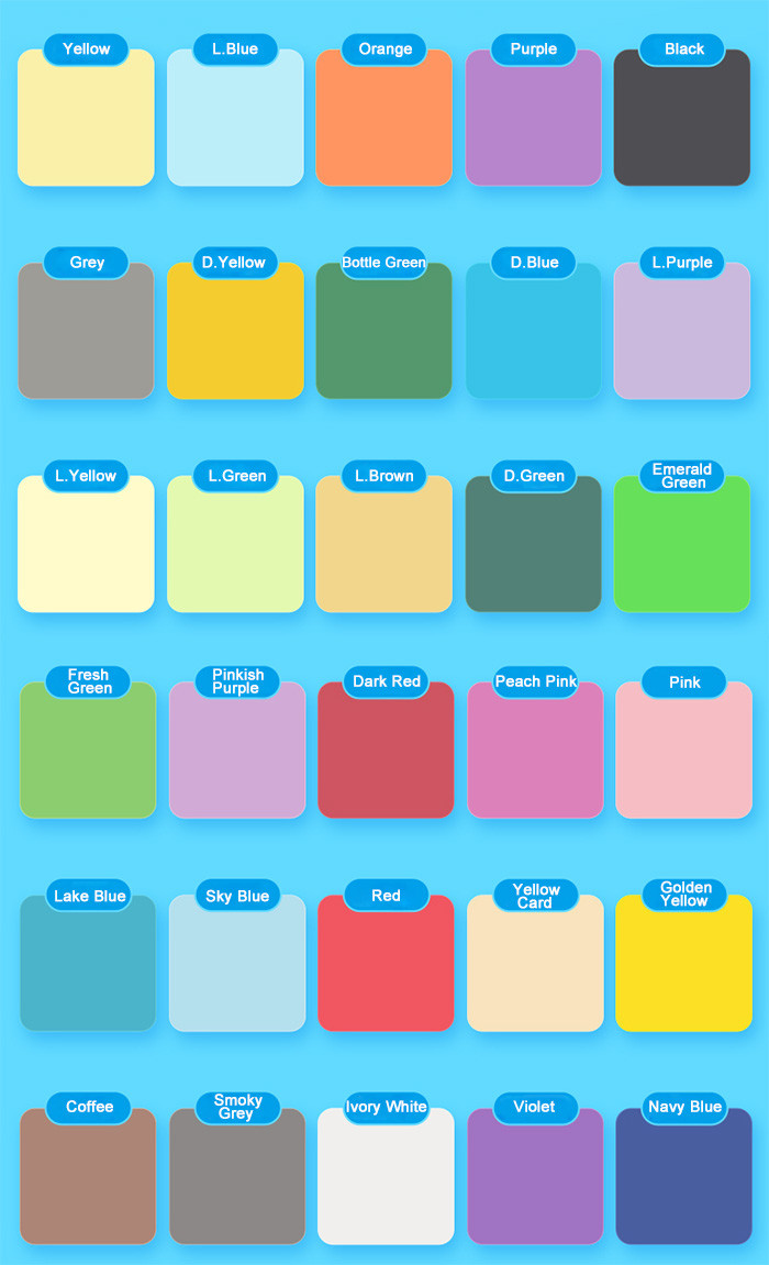 230gsm Multicolor Kids Craft Colored Cardstock Paper