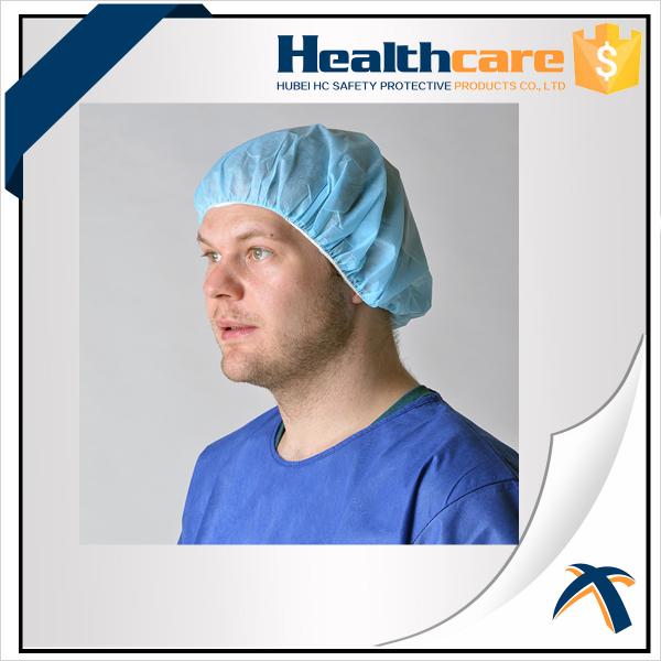 Buy cheap 18" 21" 24" Nonwoven Disposable Head Cap Hospital Restaurants Use from wholesalers