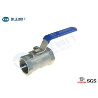 Buy cheap JIS SUS13 SUS316 Industrial Ball Valve Standard 1 Piece Reduced Port Style product