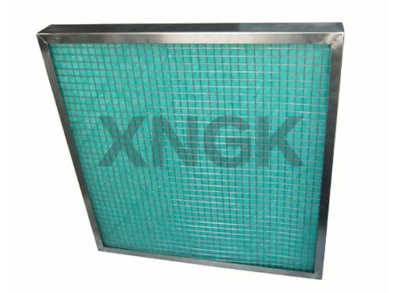 Fiberglass Painting Spray Booth Filter High Temperature SUS Frame 80-90%