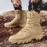 Buy cheap High Top Tube Tactical Military Boots Breathable Outdoor Men'S Combat Desert Boots for Mountaineering from wholesalers