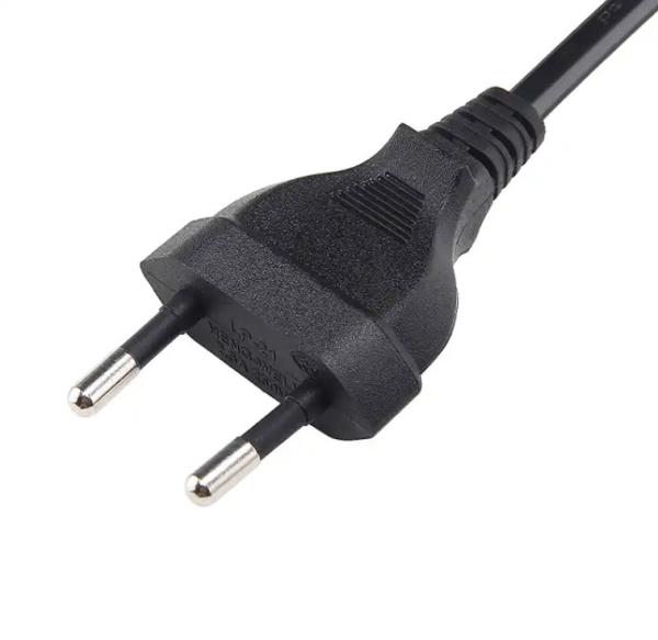 Buy cheap VDE Certificate EU Power Cord Extension Cable 2.5A 250V 2 Pin from wholesalers