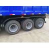Buy cheap 60000kg 3 Axle Dump Trailer For Bauxite Coal Gravel Transport from wholesalers