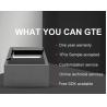 Buy cheap 166*190*143mm Dimension Sinosecu ID Card Scanner Passport Card Reader for Standards from wholesalers