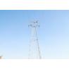 Buy cheap HDG Transmission Line Steel Towers , 10 - 1000KV Lattice Angle Steel Tower from wholesalers