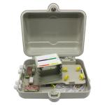 Outdoor Waterproof 24 Core Fiber Optic Termination Box For FTTH
