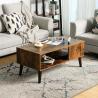 Buy cheap Rustic Wood Coffee Table, Living Room Coffee Table, Cocktail Table, Small Coffee Table, ULCT09BX from wholesalers