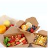 Buy cheap Custom CMYK Printing Kraft Cardboard Take Away Paper Box for Picnic Food Packaging from wholesalers