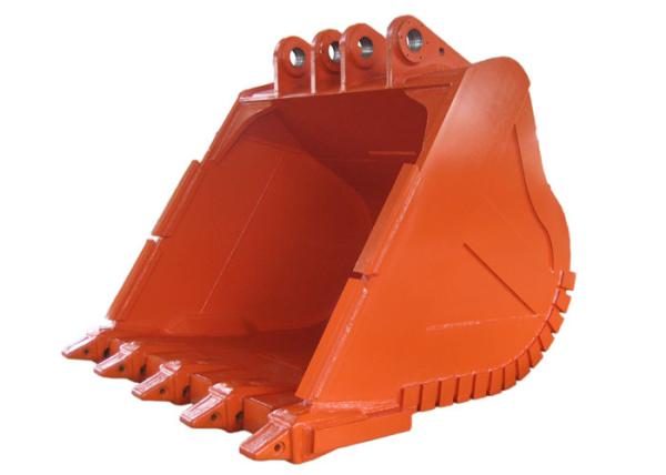Professional Mini Excavator Buckets Reinforcing Bottom Plate SGS ISO9001