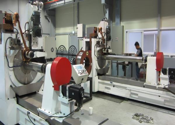 Buy cheap Export Wedge Stainless Steel Wire Screen Welding Machine Slot size 0.05mm from wholesalers