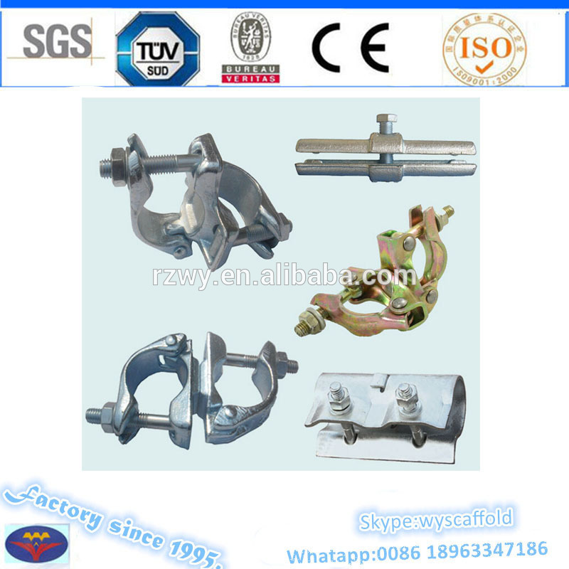 Different Types Forged Coupler / Scaffolding Fixed Clamp EN74 BS1139