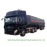 Buy cheap Tri Axles Caustic Soda Chemical Delivery Truck For 30 - 45MT Sodium Hydroxide from wholesalers