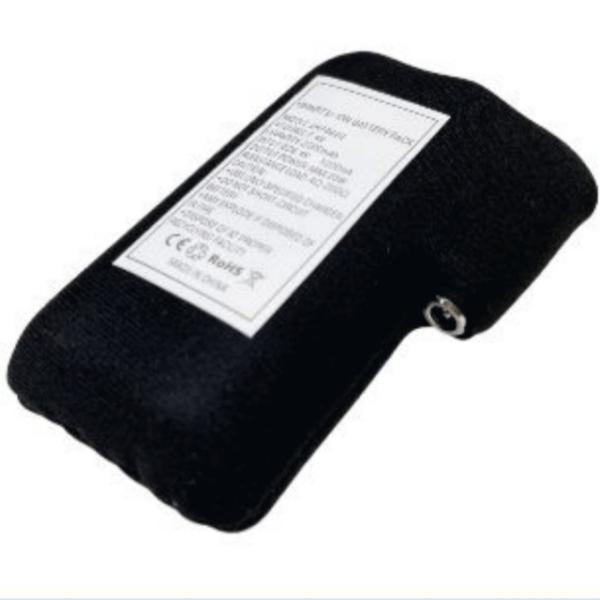 Black cloth wrapped 18650 li ion batterie pack 2S1P 7.4V 2000mAh 2200mAh 2600mAh
