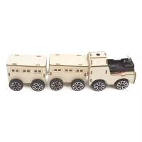 Buy cheap Electric Train Wooden STEM Toys Educational Gift Funny Creative DIY Experiment product