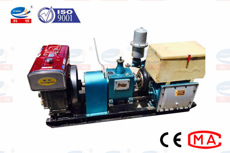 Construction Site Cement Grouting Pump Flexible With Eight Gear Shift