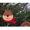 Buy cheap Felt Christmas Ornament Crafts , Christmas Tree Decorations Wall / Door Hanging from wholesalers