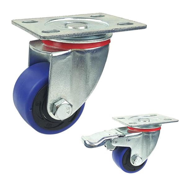 Buy cheap TPR Swivel 2 Inch Furniture Casters Twin Ball Bearing High Loading Capacity from wholesalers