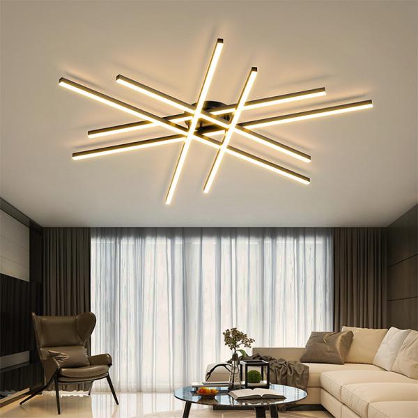 Buy cheap Modern household lamps atmospheric LED ceiling lamp minimalist linear chndelier(WH-MA-192) from wholesalers