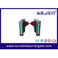 Buy cheap Smart-designed Full-Automatic Flap Barrier Gate with LED Light product