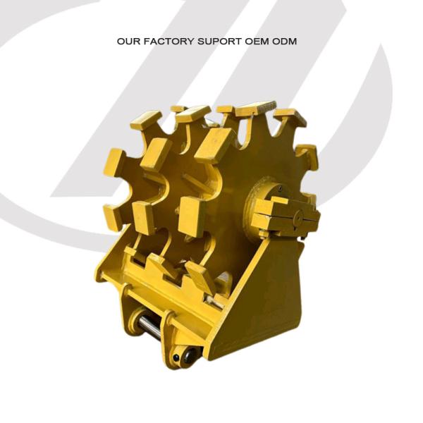 Buy cheap Excavator Compaction Wheel High Precision 360 Kg Self Weight from wholesalers
