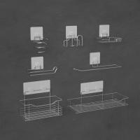 Buy cheap MSDS Bathroom Product Holder EXW Trade Wall Mounted Shower Caddy Damage Free product